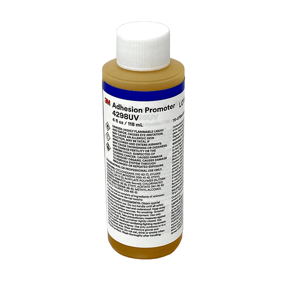 3M 4298UV Adhesion Promoter Tape Primer 4 fl oz / 118 mL Bottle