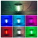thumbnail image 5 of Luz sumergible anti-óxido LED con energía solar con energía solar impermeable colorido recargable lámpara bajo el agua decoración de la puerta de la piscina tholdsy HA012270-00B, 5 of 7
