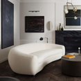thumbnail image 5 of Diamond Sofa Sofa, Bone Boucle Fabric, 5 of 15
