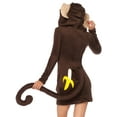 thumbnail image 2 of Leg Avenue Women's Cozy Monkey Costume, 2 of 5