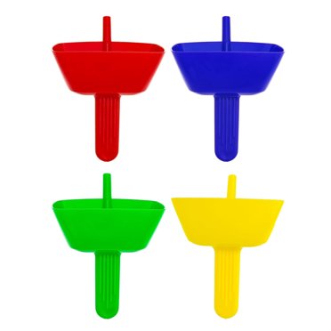 4-Pack Reusable Ice Cream & Popsicle Holders with Suction Base & Drip Tray – Mess-Free, Functional Design for Summer Treats, Vibrant & Eco-Friendly