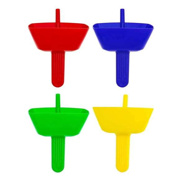 4-Pack Reusable Ice Cream & Popsicle Holders – Colorful Stands with Suction Base & Drip Trays for Mess-Free Summer Treats, Family & Fun