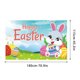 thumbnail image 3 of Easter Banner Holiday Decorations Eggs Bunny Banner Cloth Holiday Party Photo Background, Banner Decoración Pascua Huevos Conejo, Festivo Party Photo Background, para Eventos, ideal para, 3 of 9