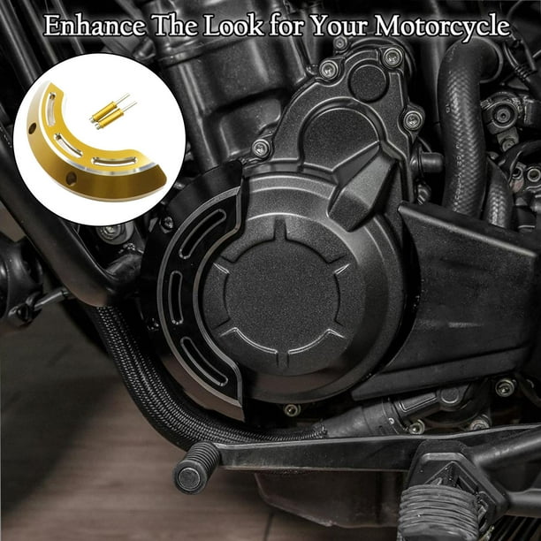 Protector de deslizadores Yotijar para CMX300 2017-2019 Cubierta de la caja del motor Oro