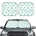 thumbnail image 2 of Balery Turtle Parasol para parabrisas de coche de 2 piezas | Parasol plegable para parabrisas delantero de coche para la mayoría de sedanes-Medium, 2 of 6
