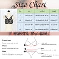 thumbnail image 3 of WILLBEST Brasier De Algodon Sujetador De Encaje Floral Para Mujer, Lencería Sexy Tipo Bralette Con Escote En V Profundo Y Entrecruzado, 3 of 3