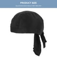 thumbnail image 2 of Toyvian Black Cotton Chef Hat Stylish and Comfortable for Cooking, Serving, Restaurant Use and Kitchen Professionals, 2 of 5