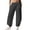 Dark Gray, variant on Women's Sports Pants Jogging Pants with Pockets Loose and Tight Bottom High Waist Exercise Casual Pants