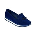 thumbnail image 1 of Mocasines Para Mujer Suela Ancha Tipo Gamuza Marino Casual azul marino 25 Clasben 024DP9, 1 of 8