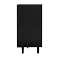 thumbnail image 2 of Black Red Storage Cabinet | Multiple Usage Scenarios for Home | MDF Material for Strength | Solve Clutter Problem, 2 of 2