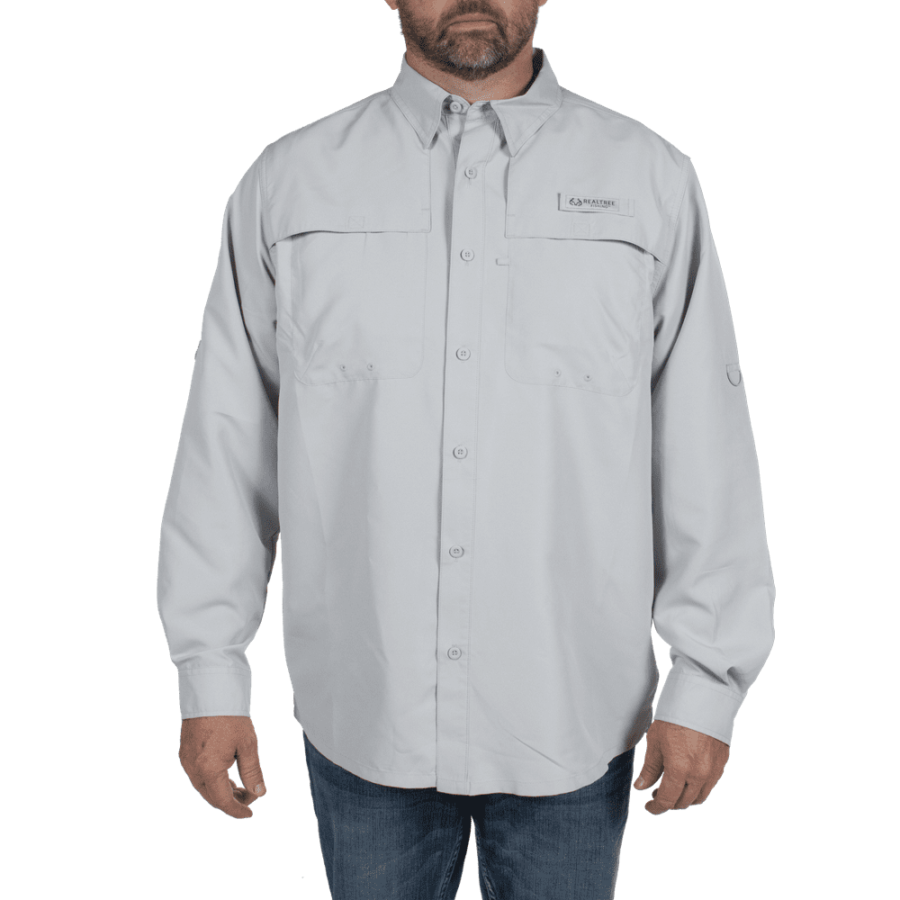 Realtree Men's Long Sleeve Fishing Guide Shirt