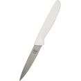 thumbnail image 1 of White Kitchen Knife - 4\u201d Steak and Vegetable Knife - Razor Sharp Pointed Tip, Straight Edge - Color Coded Kitchen Tools by The Kosher Cook, 1 of 5