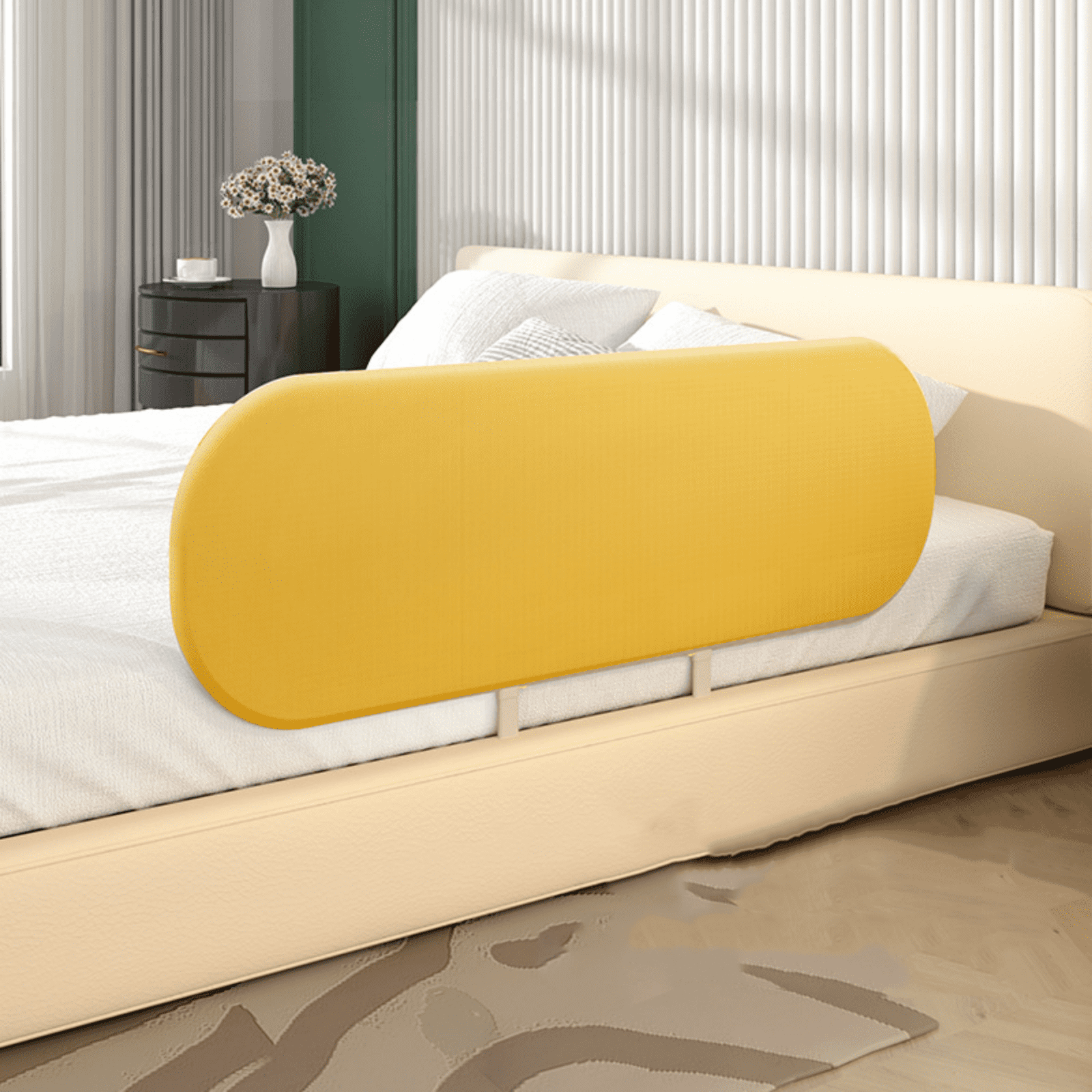 Holocky Toddler Bed Rails Guard Foldable Portable Kids Bed Rail