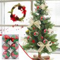 thumbnail image 4 of VERUGU 6Pcs Christmas Balls 2.36 inch for Xmas Tree Bauble Hanging Home Party Ornament Decor, Christmas Gifts on Clearance, 4 of 4