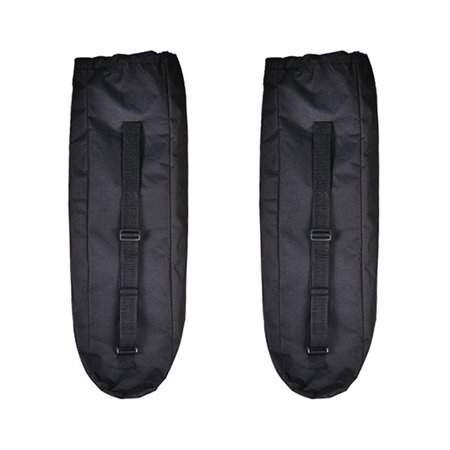 GOOHOCHY 2 Count Portable Skateboard Bag Child Travel 86X30CM Black