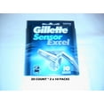 thumbnail image 4 of Gíllette Sensor Excel Razor Refill Cartridges 20 Count, 4 of 4