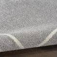 thumbnail image 3 of Nourison Essentials Indoor/Outdoor Grey/Ivory 2' x 6' Area Rug, (2x6), 3 of 10