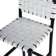 thumbnail image 3 of Butler Specialty Company Bromley Iron And Leather 24.5" Counter Stool - White, 3 of 6