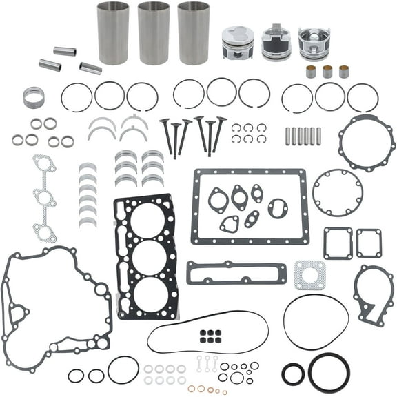 labwork  Engine Overhaul Repair Kit Replacement for Kubota D1305 Engine B2650 B2710HSD B2920 F3060 F3080 Tractor