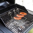 thumbnail image 4 of Great promotion! Stainless Steel Hot Dog Barbecue Rack, Cotton Candy Grill Rack, Stainless Steel Grill Stick Family Picnic Rack, 4 of 5