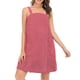 thumbnail image 1 of Mujer Envoltura para Baño/Ducha Toalla Vestido con Cierre de Tirantes Ligeras Hasta la Rodilla Envoltura para el Cuerpo, 1 of 5