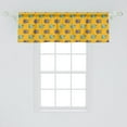 thumbnail image 2 of Ambesonne Sea Monster Window Valance, Cartoon Style Octopus, 54" X 18", Orange Blue Violet, 2 of 3