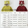 thumbnail image 3 of Cowsor Baby Kids Sherpa Jacket with Zipper, Cotton-Lined Fuzzy Outerwear Coat for Infant Toddler, 3 of 5