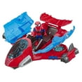 thumbnail image 2 of Marvel Super Hero Adventures Spider-Man Jetquarters Figure & Vehicle Set, 2 of 3