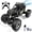 Black, variant on 1:20 Four-wheel drive RC Car Toy, All Terrain Metal Shell 2.4GHZ Wireless RC Off-Road Vehicle, Music Lights Spray Truck, Toy Gifts for Kids Adults