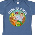 thumbnail image 4 of Inktastic 1st Trip to Zoo Animals Boys or Girls Baby Bodysuit, 4 of 5