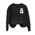thumbnail image 6 of Bovxnpu Womens Oversized Sweatshirts, Halloween Day Sweatshirts for Women Fleece Crewneck Sweaters Casual Tops Comfy Fall Fashion Outs Winter Clothes, 6 of 7