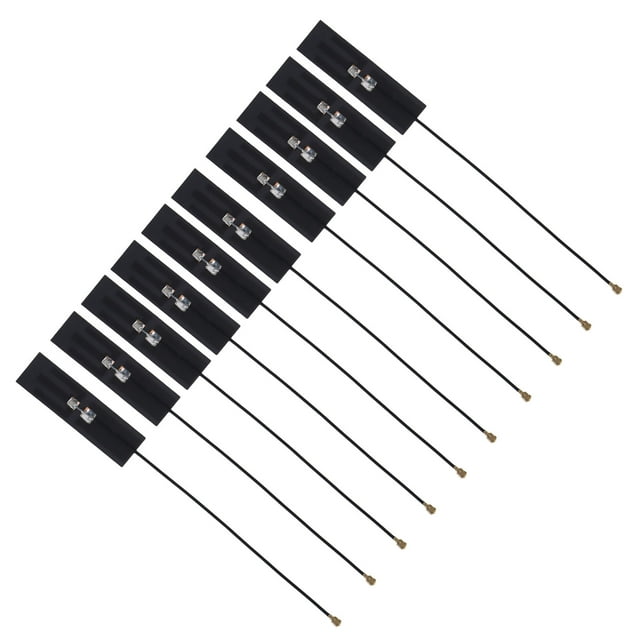 FPC Antenna, 10Pcs 2.4G 5.8G Wireless Module Flexible Antennas High Density Shielding RG1.13 Wire With IPEX Connector For For Router