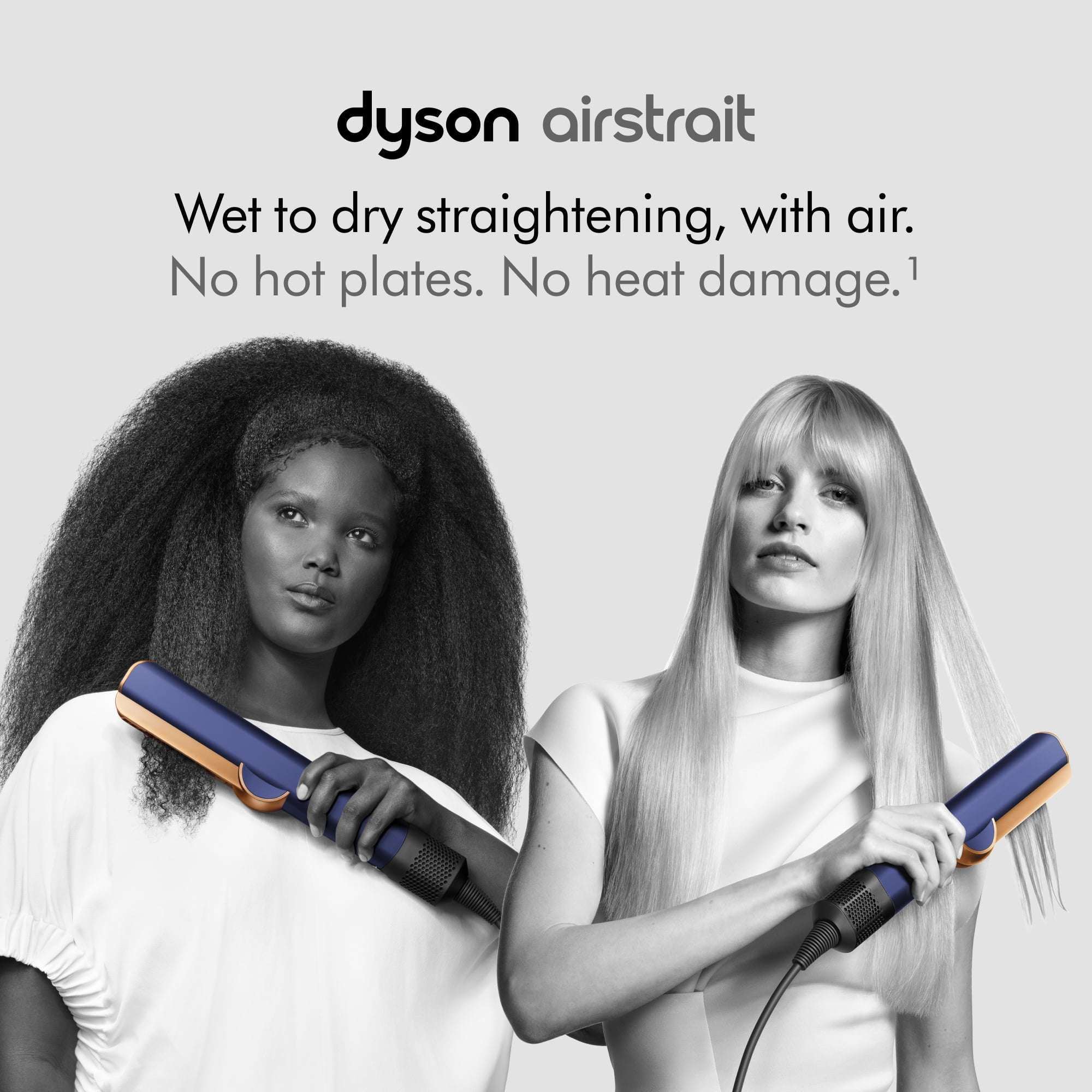 Dyson Airstrait™ Straightener | Prussian Blue/Copper | Refurbished ...