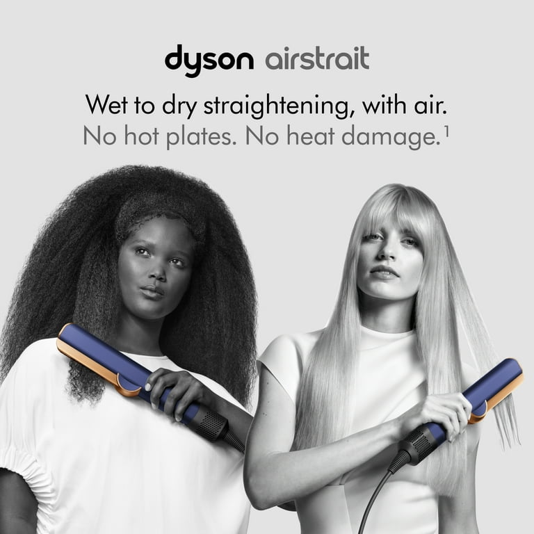 ★美品★ dyson airstrait ネイビー Dyson ドライヤー ストレートアイロン 【アウトレットSALE