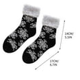 thumbnail image 3 of Herrnalise Slipper Warm Christmas Socks for Women with Gripper - Winter Non Slip Thick Fuzzy Socks With Plush Sock Edges- Warm Cozy Christmas Gift, 3 of 9