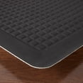 thumbnail image 4 of MARTHA STEWART Mira Modern Heathered Solid Anti-Fatigue Air-Infused Kitchen Mat, Brown, 19.6"x32", 4 of 8