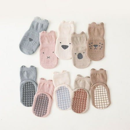 

Infant Boy Girl Walk Floor Casual Shoes Autumn Winter Baby Cotton Warm Socks Clothes for Toddler Newborn Anti-slip Grip Slippers