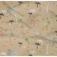 thumbnail image 4 of oneOone Organic Cotton Poplin Twill Fabric Bird & Palm Tree Printed Fabric 1 Yard 42 Inch Wide, 4 of 4