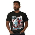 thumbnail image 5 of The Smurfs Kanji Peep The Drip Men's Graphic T Shirt Tees Brisco Brands S, 5 of 5