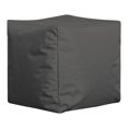thumbnail image 3 of Gouchee Home Cube Brava Ash Pouf Ottoman – Water-Repellent Cube Bean Bag Footstool with Polystyrene Beads, Lightweight & Portable for Living Room or Dorm, 3 of 9