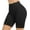 Black, variant on Women's Slip Shorts for Under Dresses,Anti-Chafing Cooling Shorts,Seamless Lace Bottom Shorts,Boyshorts Panties