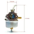 thumbnail image 2 of Carburetor For Tecumseh 632230 Fits Model H50-65565S H50-65565T H50-65565U Engine New Carb, 2 of 9