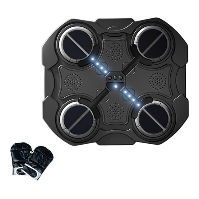 Máquina de boxeo musical Zulema electrónica para karate Fitness Kickboxing Negro