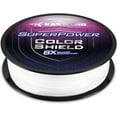thumbnail image 1 of czcpp-Superpower ColorShield Ligne de Pêche Tressée - Ligne Tressée Résistante à la Décoloration, 100 % Fibre Teinte en Solution UHMWPE, Ligne Lisse et Solide, Extensible, Sensible, Haute Résistance à l'Abrasion, 1 of 4