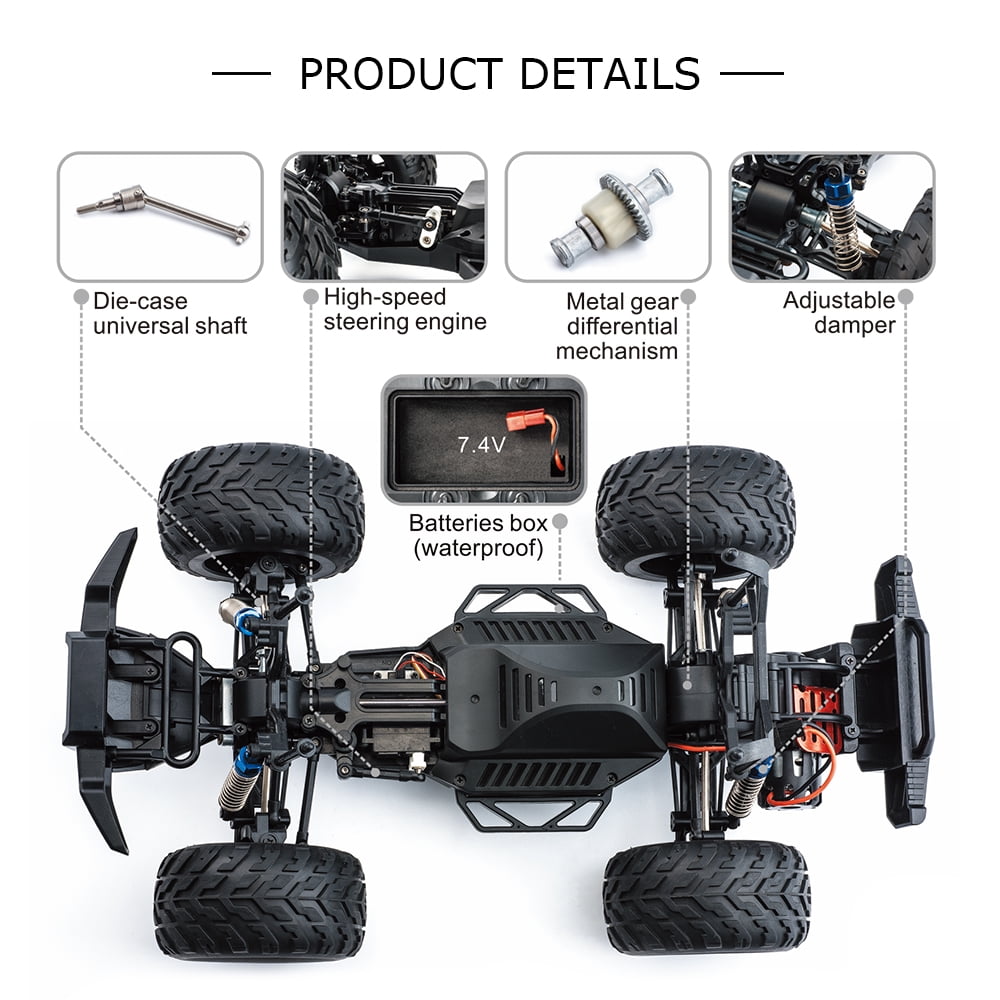 remote control car steering mechanism