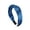 Blue, variant on Motique Accessories Satin Headband for Women with Twist Turban Knotted Hairband Green