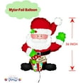 thumbnail image 6 of PMU Christmas Waving Santa 36 Inch Mylar-Foil Balloon Pkg/1, 6 of 6