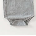 thumbnail image 5 of Mifsaly Newborn Baby Bodysuit Short Sleeve Ribbed Cotton Bodysuits Infant Soft Breathable Daily Outfits, 5 of 5