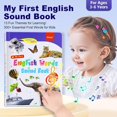 thumbnail image 4 of Sound Book BLOCKv My First English Words 470+ Words Kids, 4 of 7