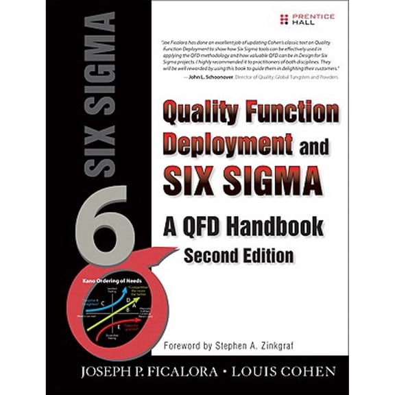 Pre-Owned Quality Function Deployment and Six Sigma: A QFD Handbook (Hardcover) 0135138353 9780135138359